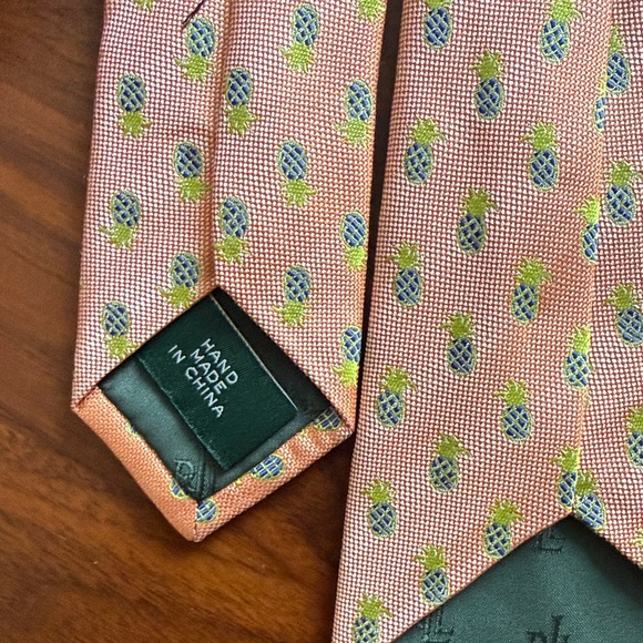 Lauren ralph lauren - rapPink Patterned Men's Tie - silk - Picture 3 of 6